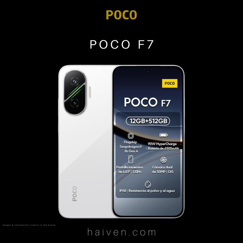 Poco F7 12+512GB White