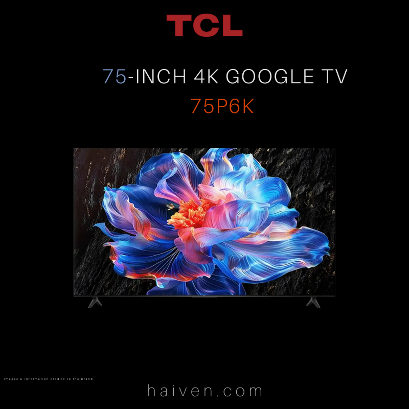 TCL 75P6K 4K UHD LED Google Smart TV