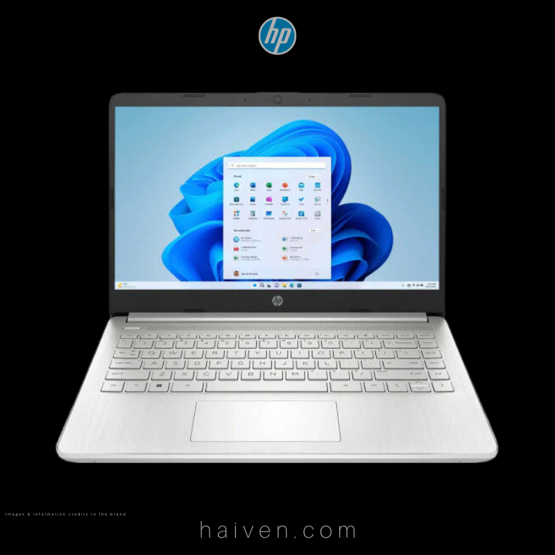 HP 14 dq760dx Cel N4120/4GB/128GB/NO DVDRW/WIFI/CAM/BT/14"/WIN-11-SILVER
