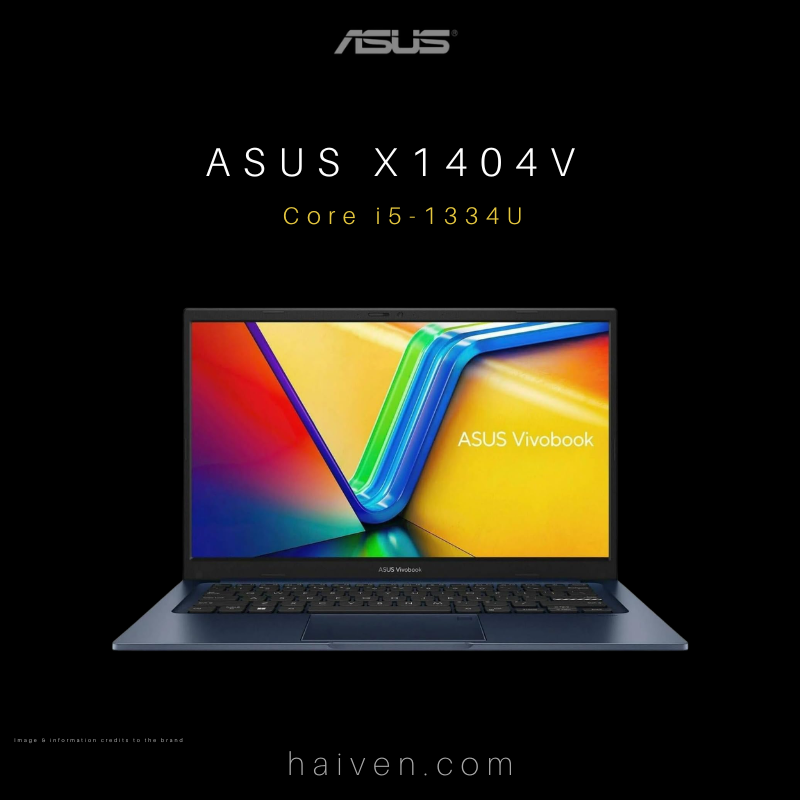 ASUS X1404V Core i5-1334U 12GB 256GB SSD 14" FHD DOS