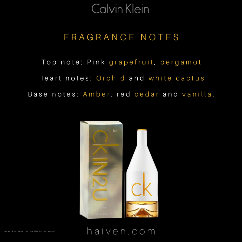 Calvin Klein IN2U for Her Eau de Toilette 100ml