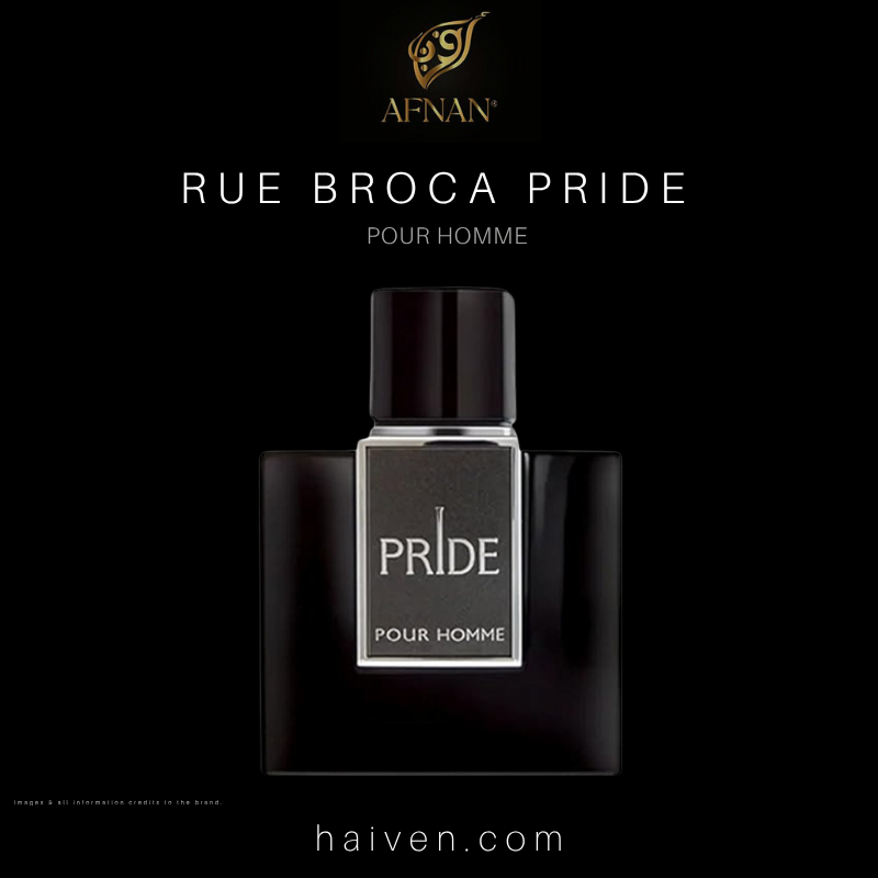 Afnan Rue Broca Pride Pour Homme Perfume for Men Edp 100ml