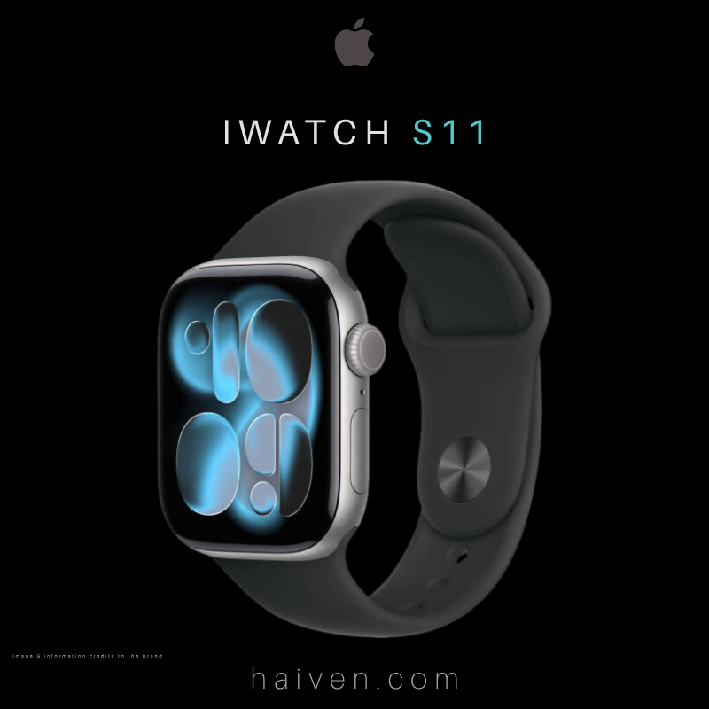 Apple Watch 46mm MEV44 LW/A with Space Grey Aluminum Case and Black Sport Band M/L