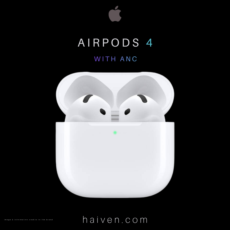 Apple AirPods 4 with Active Noise Cancellation