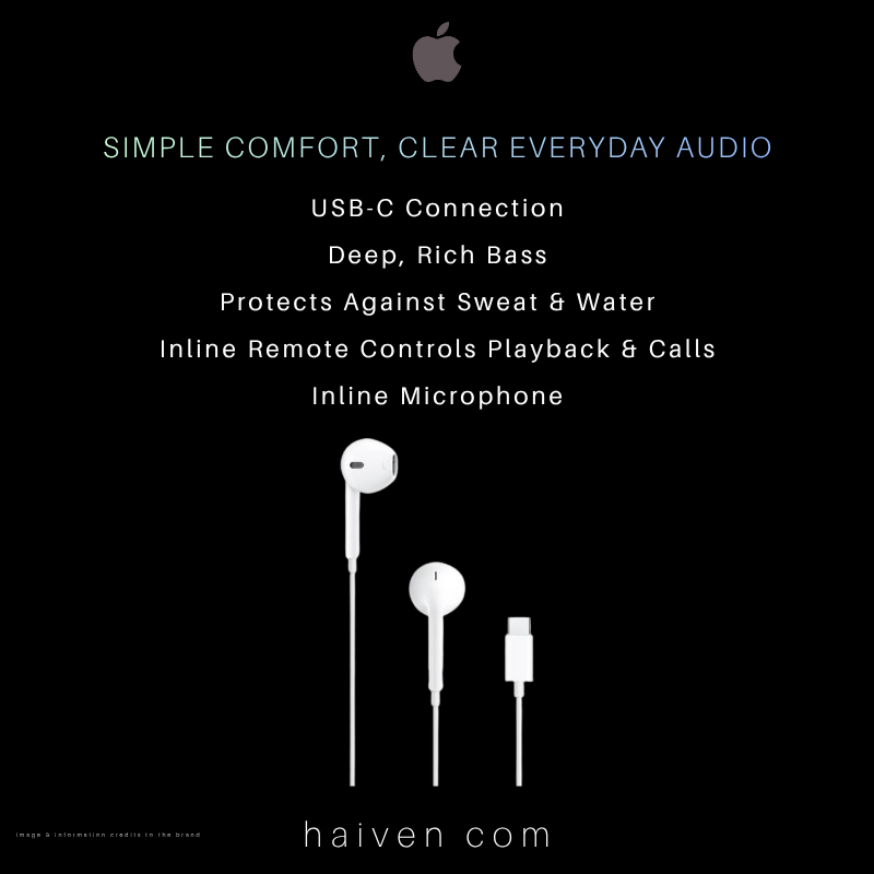 Apple Earpods With Type-C Connector