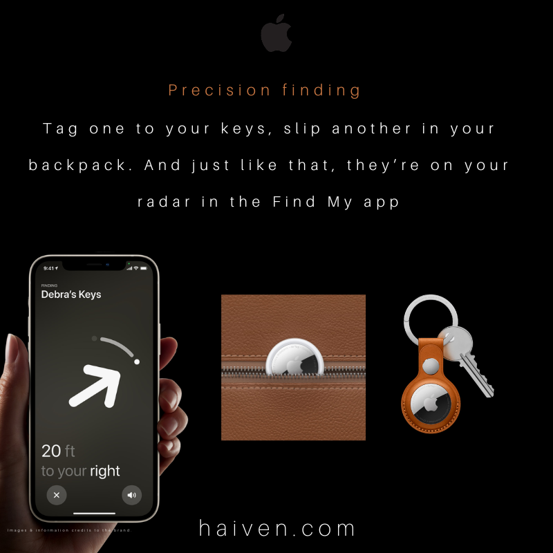 Apple AirTag 2nd Generation  (1 Pack)