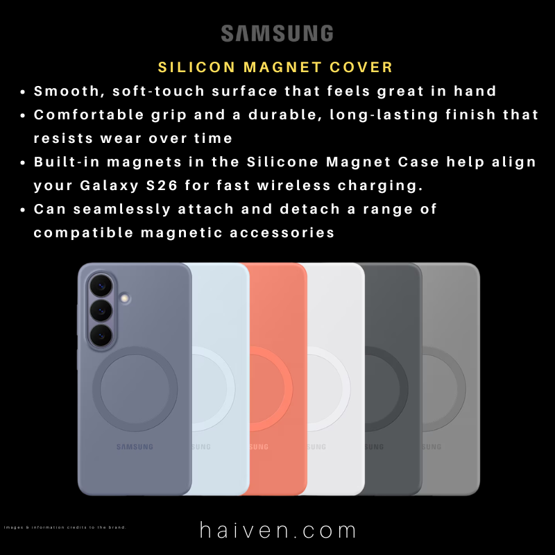 Samsung Galaxy S26 Silicone Magnet Case