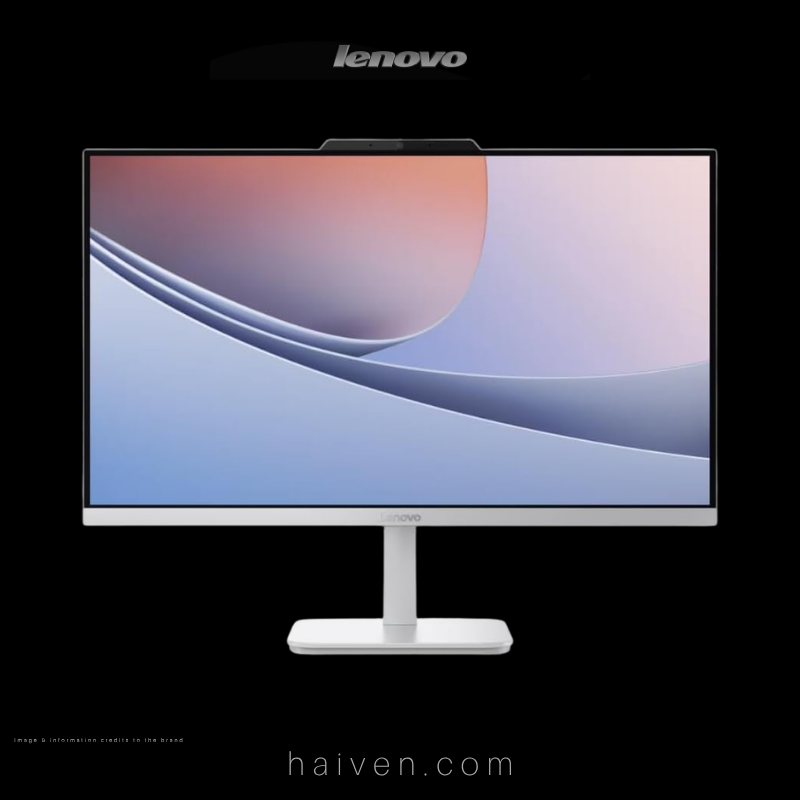 Lenovo AIO 24 A100 Core i3 N305 8GB 512GB SSD 23.8-inch DOS Gray with Wireless Keyboard and Mouse