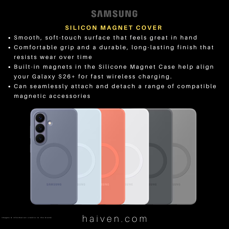 Samsung Galaxy S26+ Silicone Magnet Case