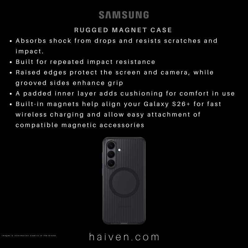 Samsung Galaxy S26+ Rugged magnet Case