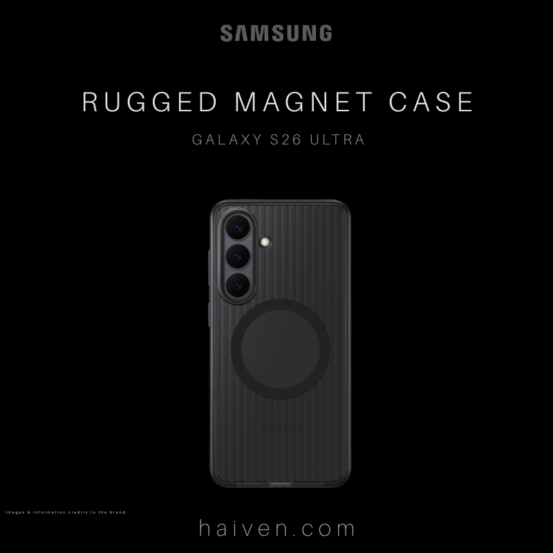 Samsung Galaxy S26 Ultra Rugged Magnet Case 