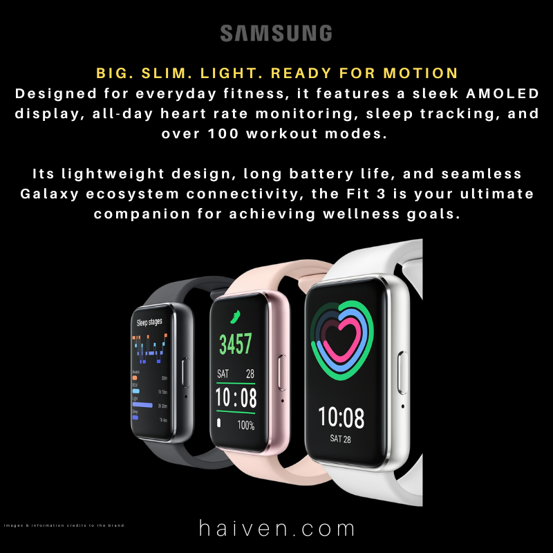 Samsung Fit 3 Advanced fitness Watch