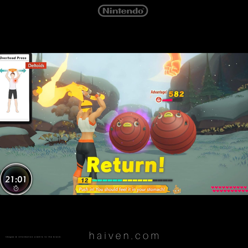 Ring Fit Adventure For Nintendo Switch