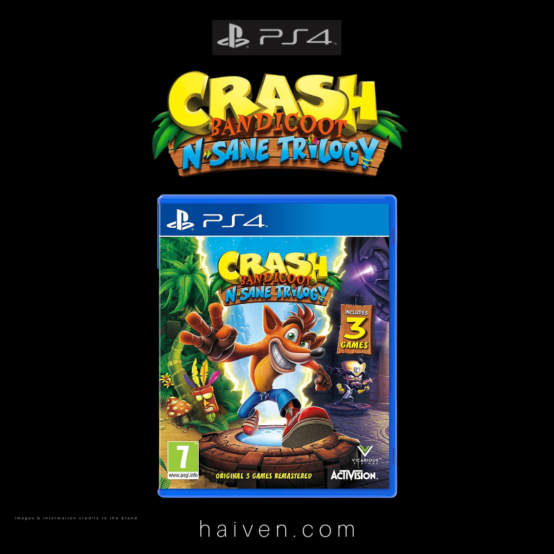 Crash Bandicoot N. Sane Trilogy PS4