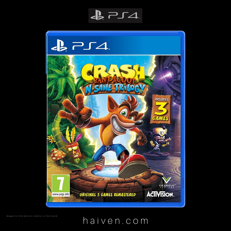 Crash Bandicoot N. Sane Trilogy PS4