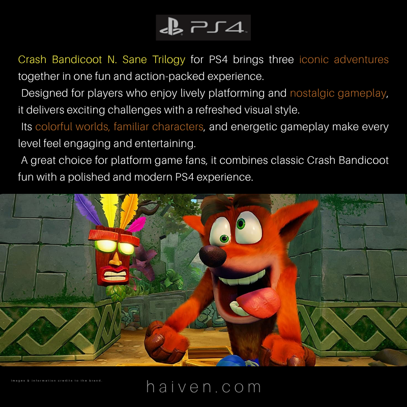 Crash Bandicoot N. Sane Trilogy PS4