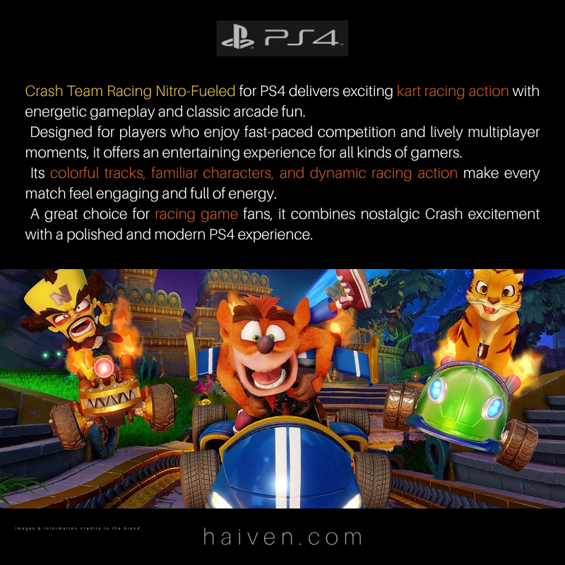 Crash Team Racing Nitro-Fueled PS4