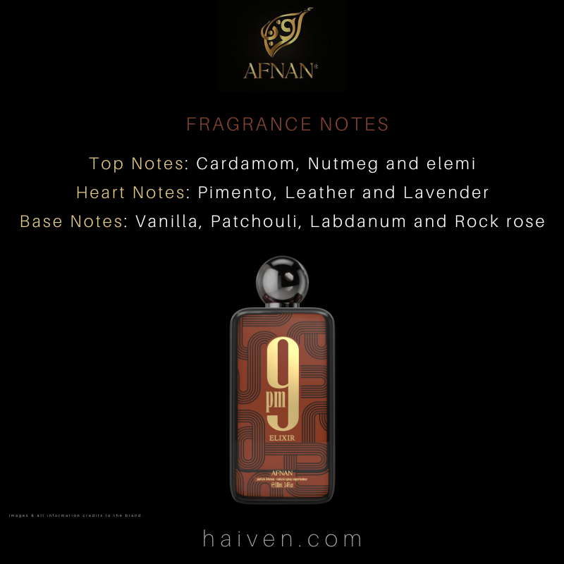 Afnan 9pm Elixir Parfum Intense 100ml