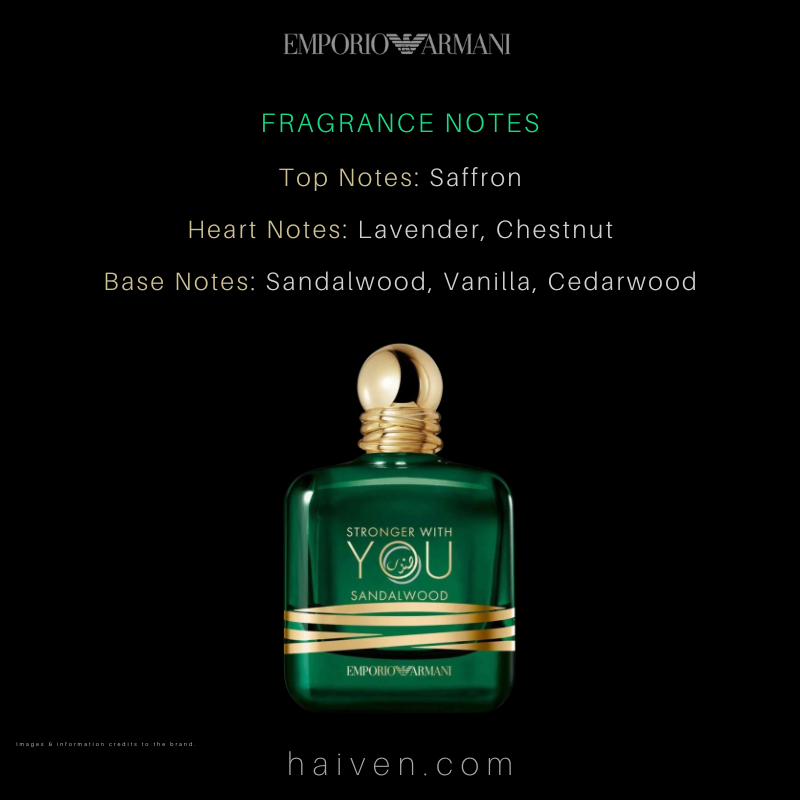 Emporio Armani Stronger With You Sandalwood EDP 100ml
