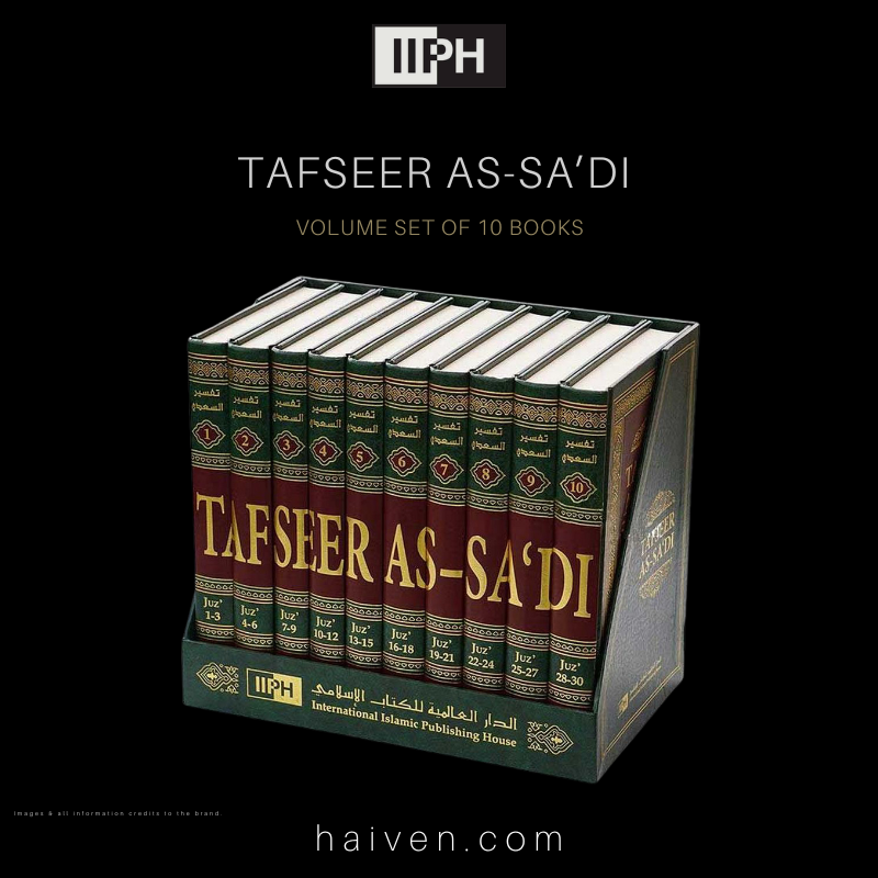Tafseer as-sa’di Volume Set of 10 Books
