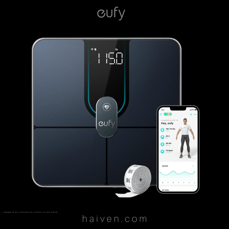 Eufy Smart Scale P2 Pro Black