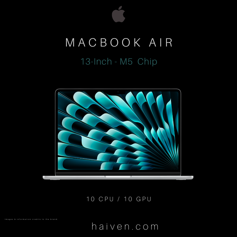 Apple MacBook Air MDH84 HN/A 13 M5 10CPU 10GPU 16GB 1TB Silver