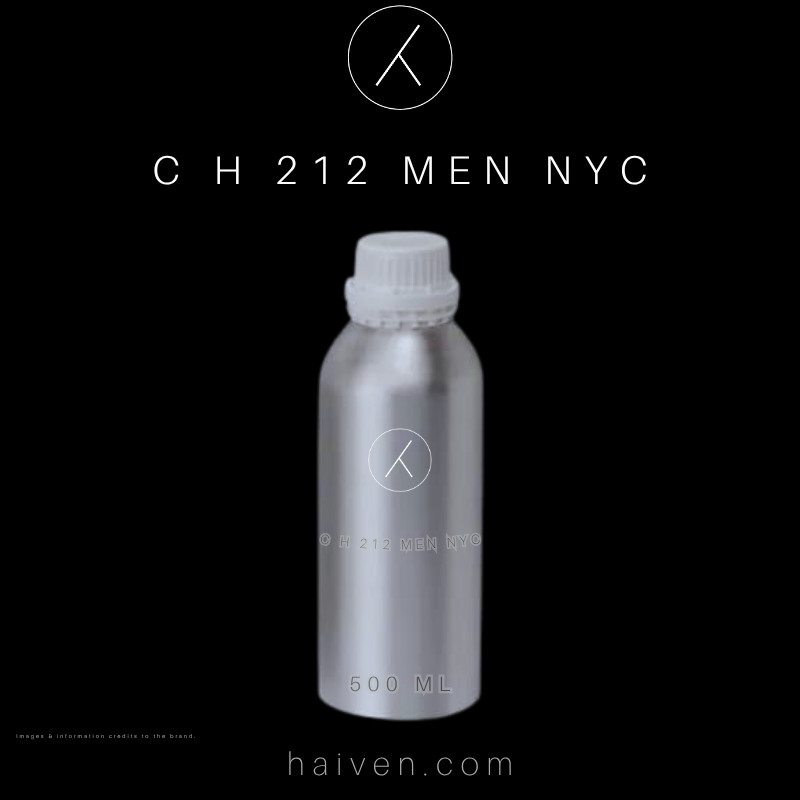 C H 212 Men NYC Perfume Oil 500ml