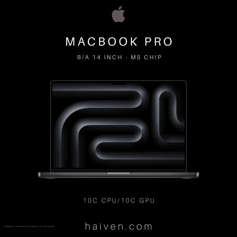 Apple MacBook Pro MDE34 B/A 14 M5 10CPU 10GPU 24GB RAM 1TB SSD Space Black