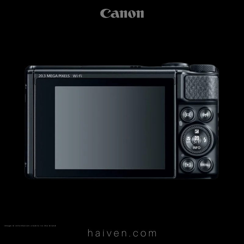 Canon PowerShot SX740 HS Digital Camera Black