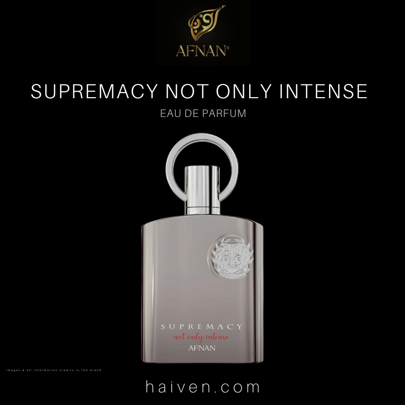 Afnan Supremacy Not Only Intense 100ML — Best Seller