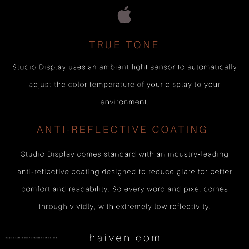 Apple Studio Display MMYW3 X/A Nano Texture Tilt Adjustable Stand