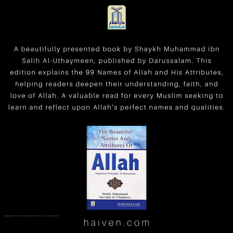 The Beautiful Names and Attributes of Allah