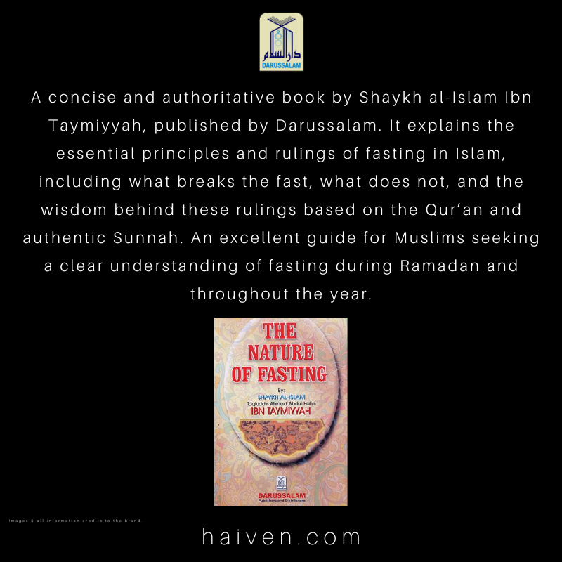 The Nature of Fasting
