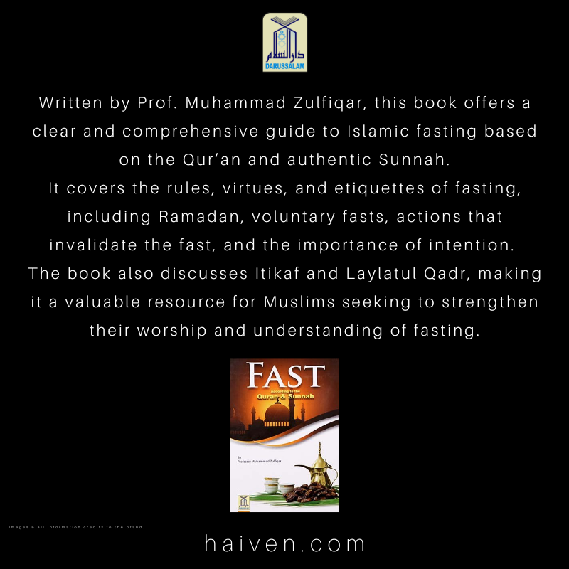Fast According to the Quran and Sunnah