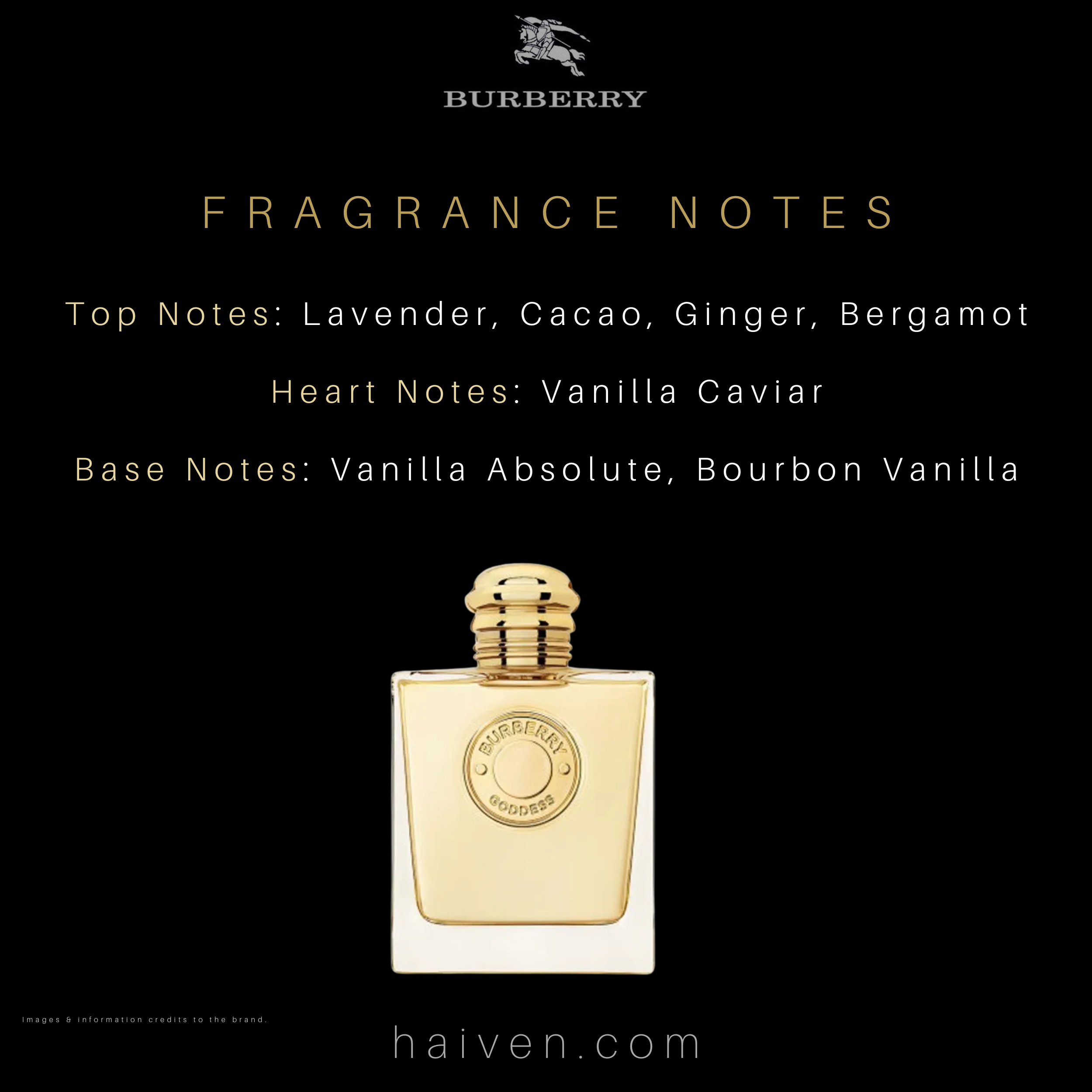 Burberry Goddess EDP For Women 100ML