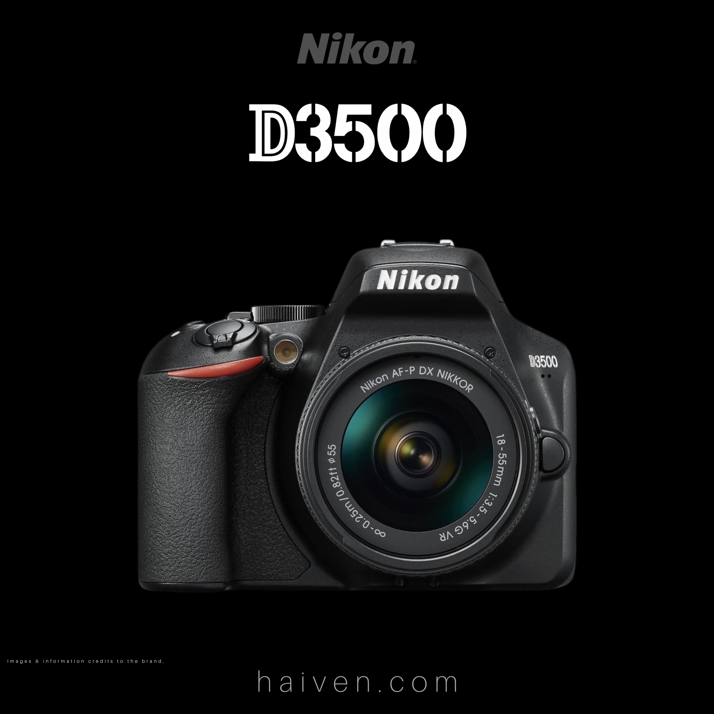 Nikon D3500 DSLR Camera