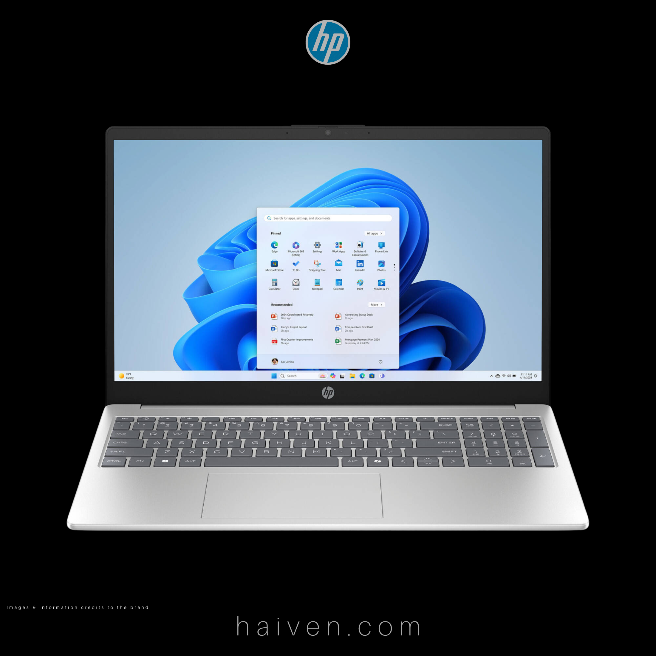 HP 15-FD0250WM Core i5-1334U 8GB 512GB 15.6-Inch FHD Windows 11 Silver