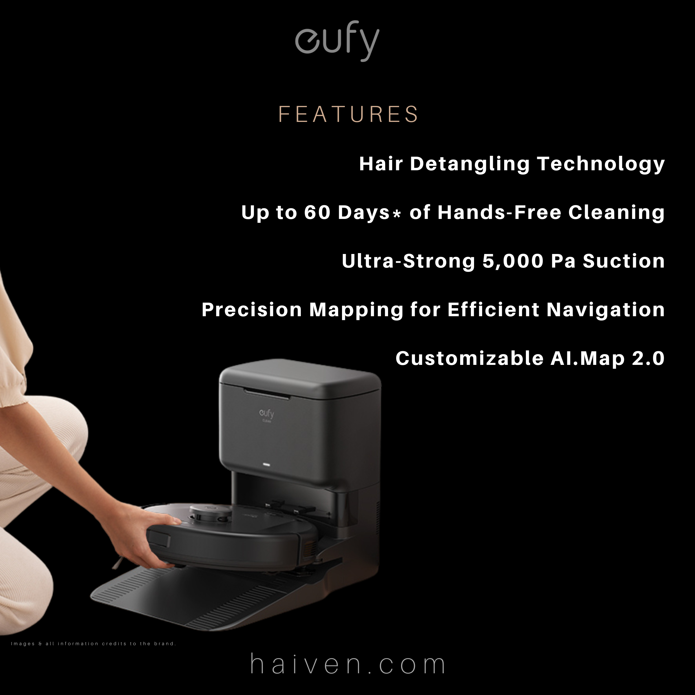 Eufy RoboVac L60 Hybrid SES T2278V11 Black