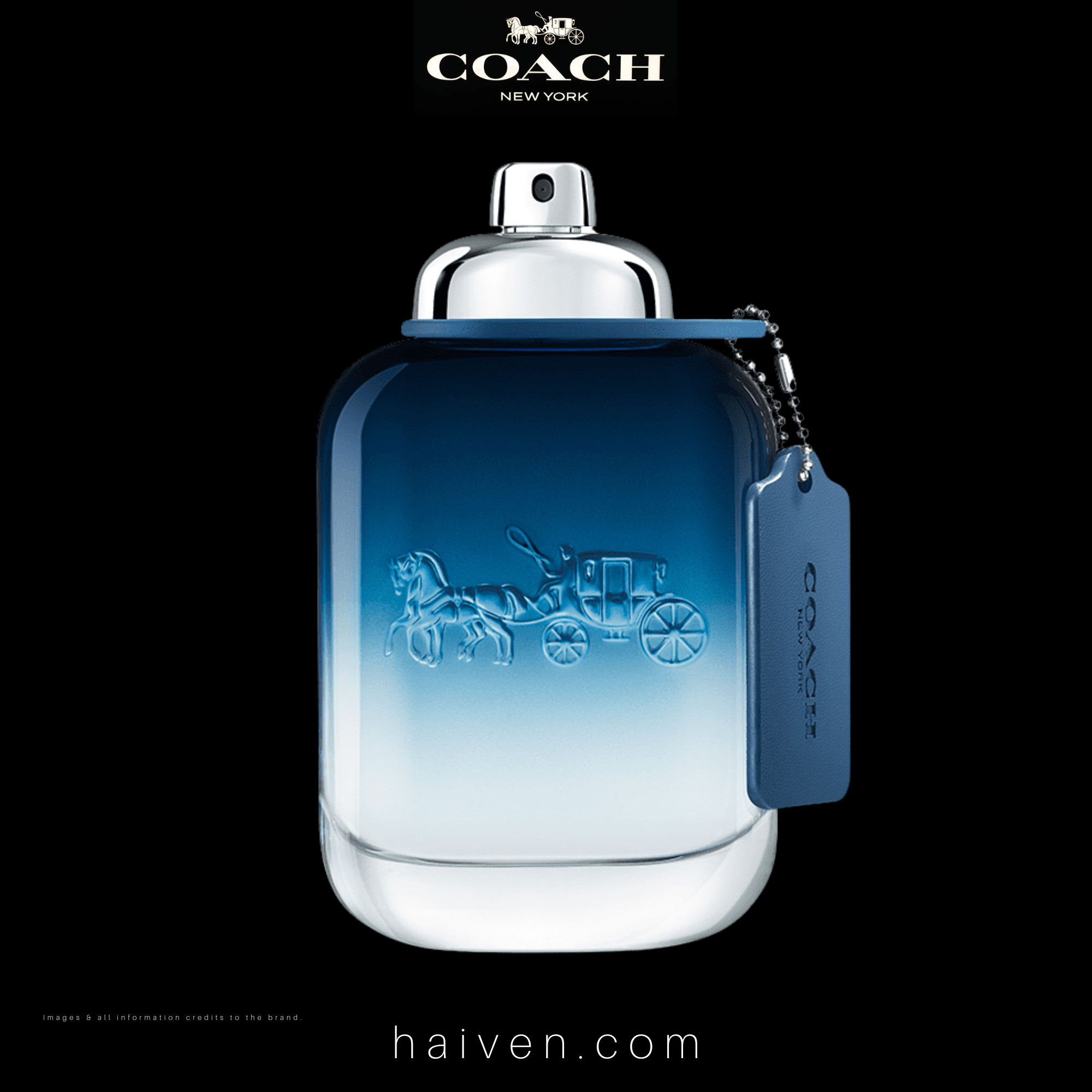 Coach Blue (M) EDP 100ML — Best Seller