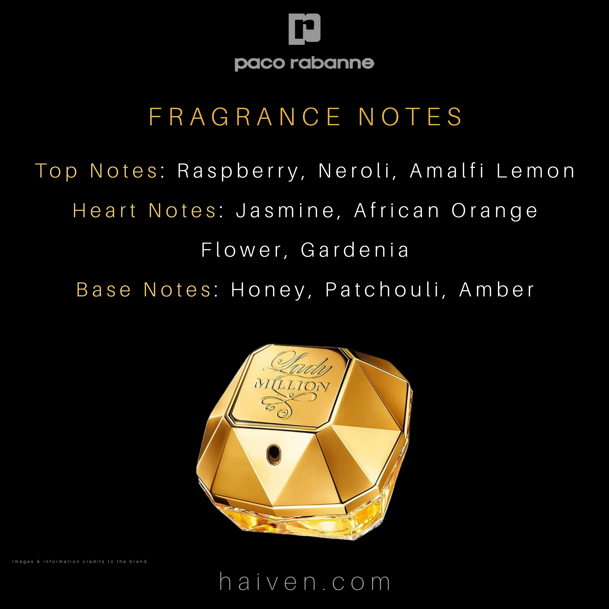 Paco Rabanne Lady Million Eau de Parfum 80ml