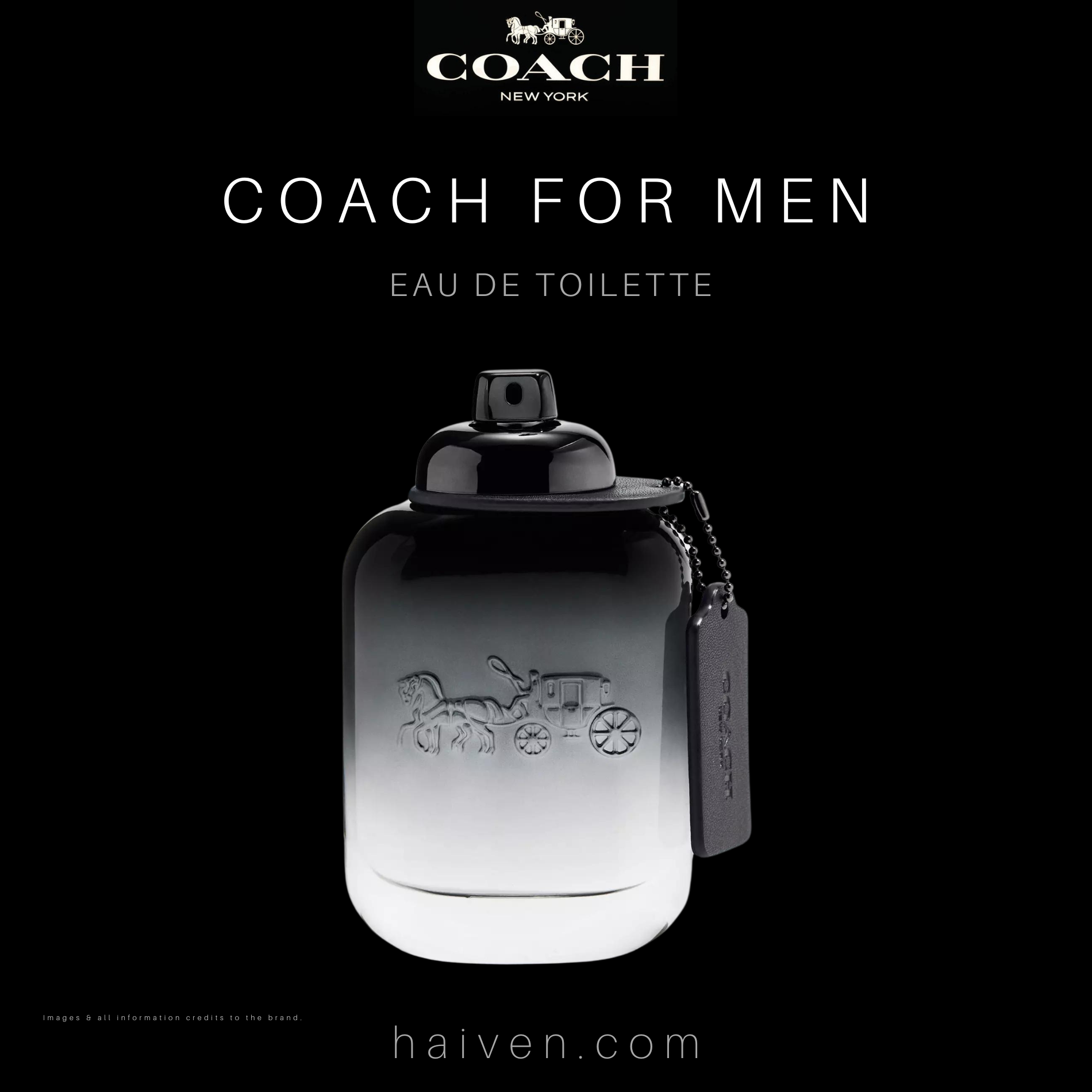 Coach for Men EDT 100ML — Best Seller