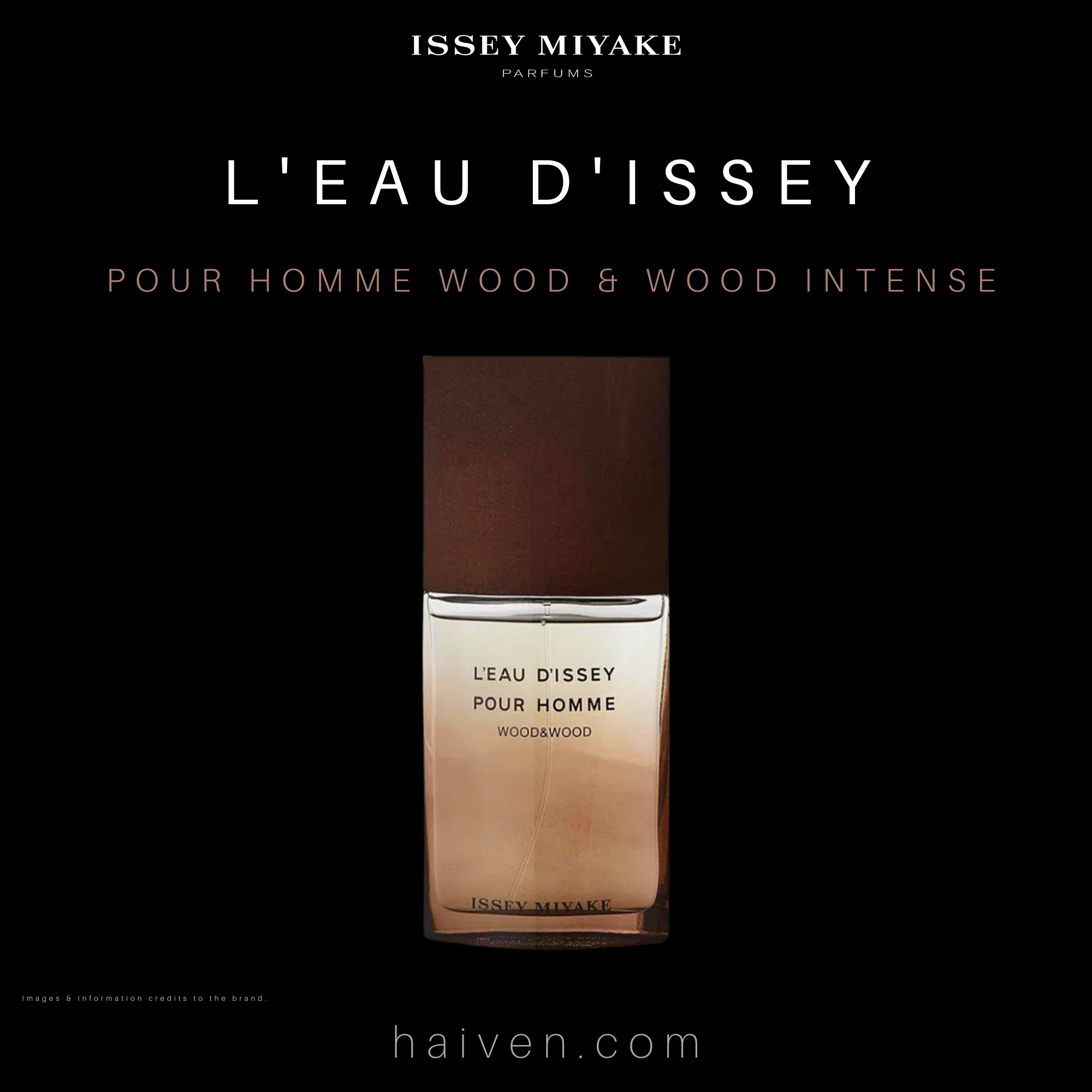 Issey Miyake L'Eau d'Issey Pour Homme Wood & Wood Intense EDP 100ML — Best Seller
