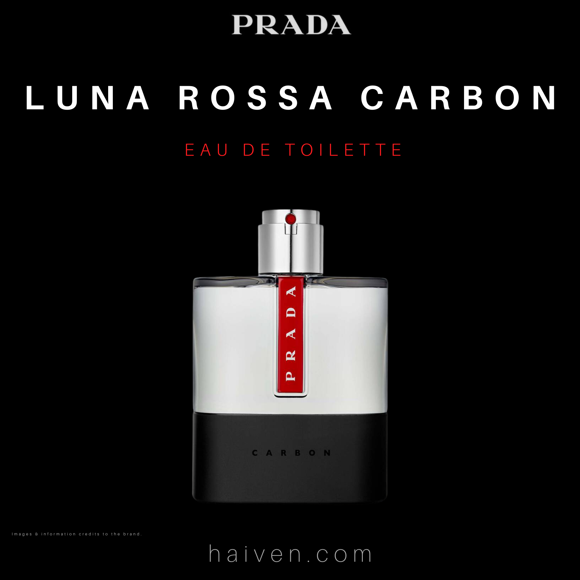 Prada Luna Rossa Carbon (M) EDT 100ML — Best Seller