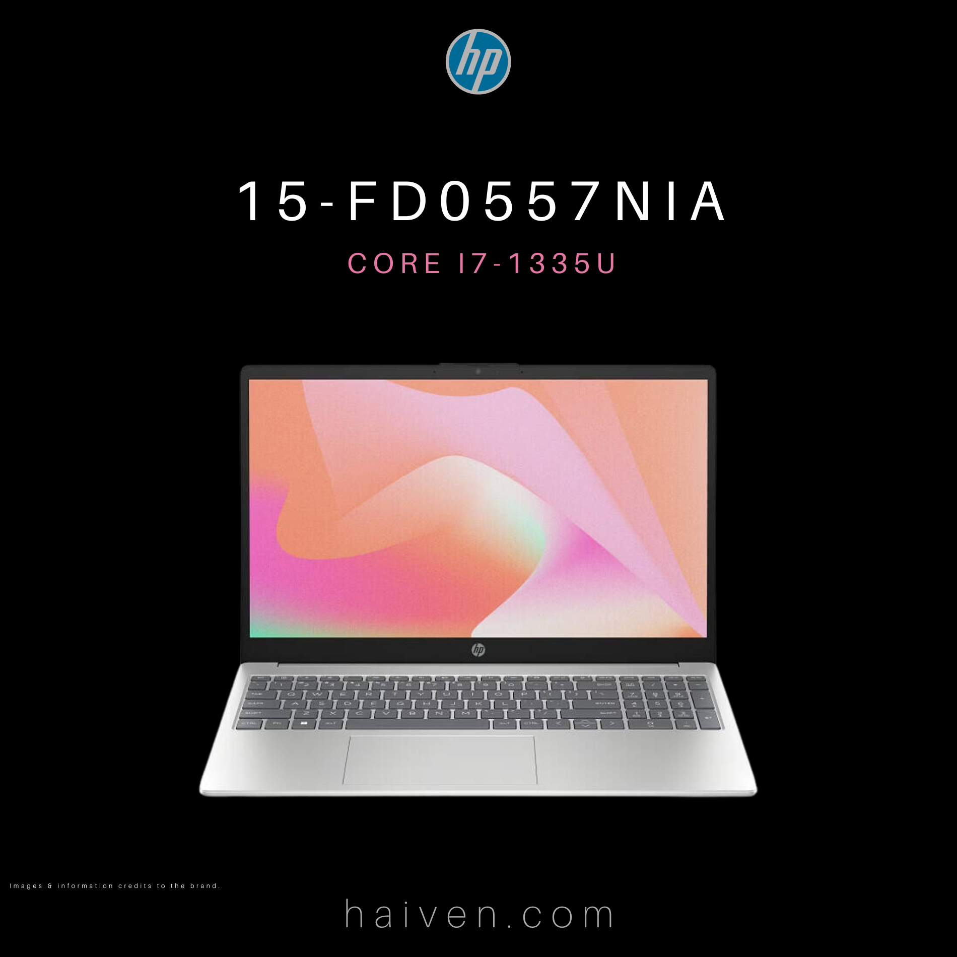 HP 15-FD0557NIA Core i7-1355U 8GB 512GB SSD 14-Inch FHD