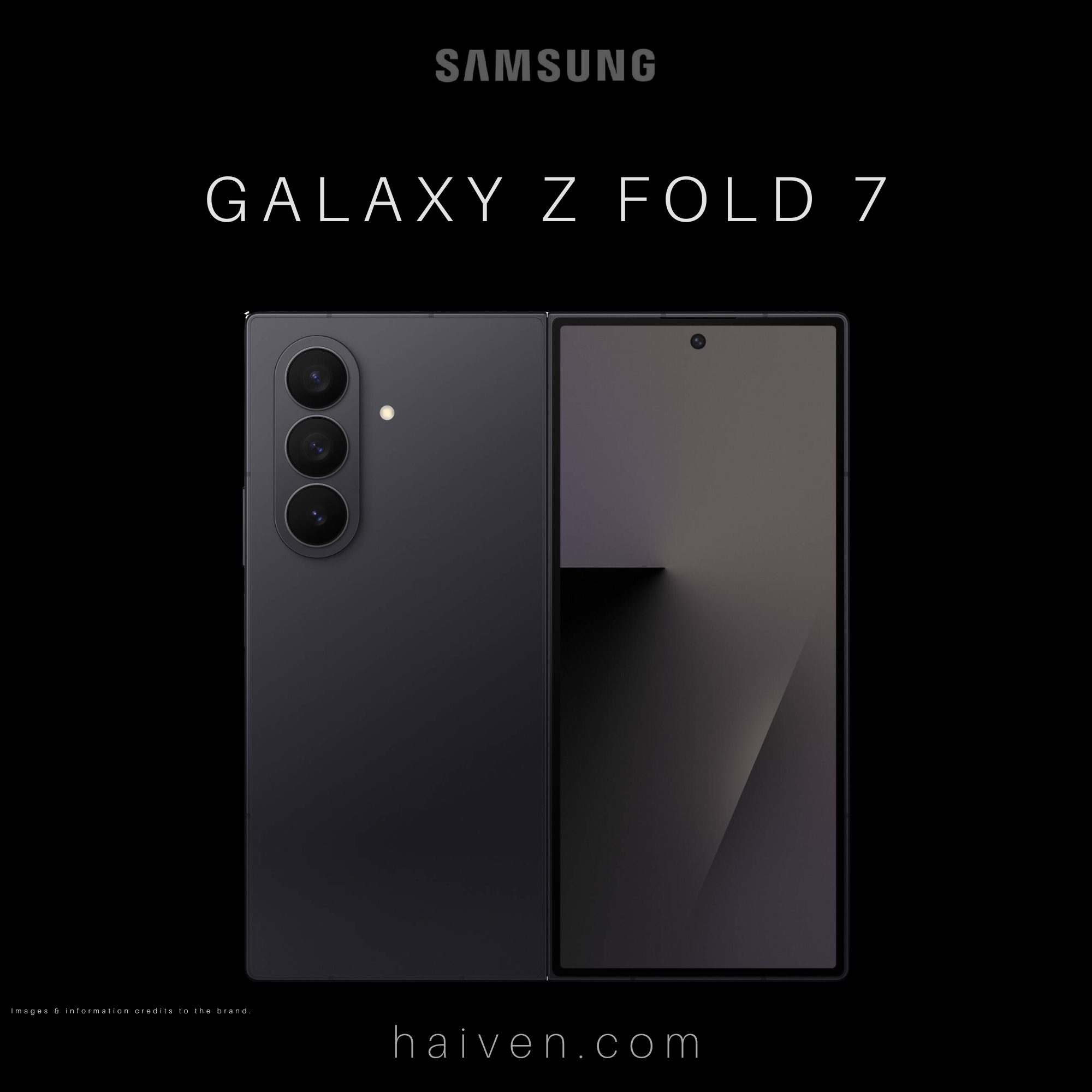 Samsung Galaxy Z Fold7 256GB Black TRA