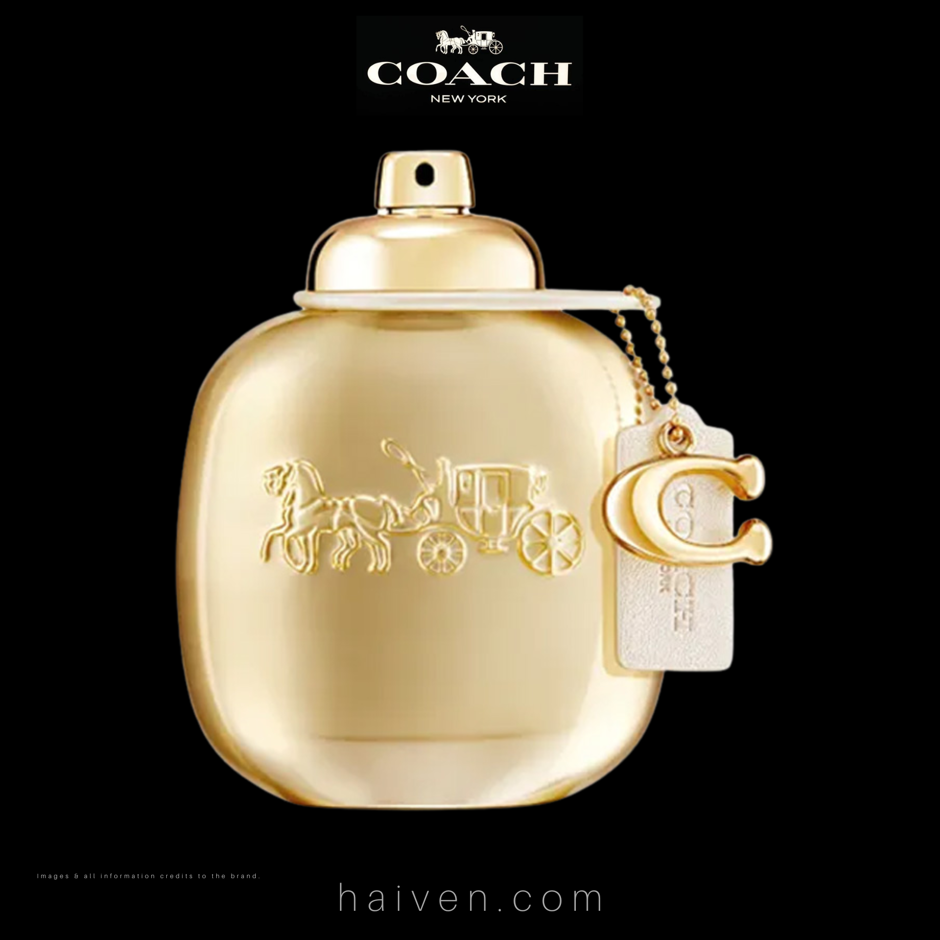 Coach Gold (W) EDP 90ML — Best Seller