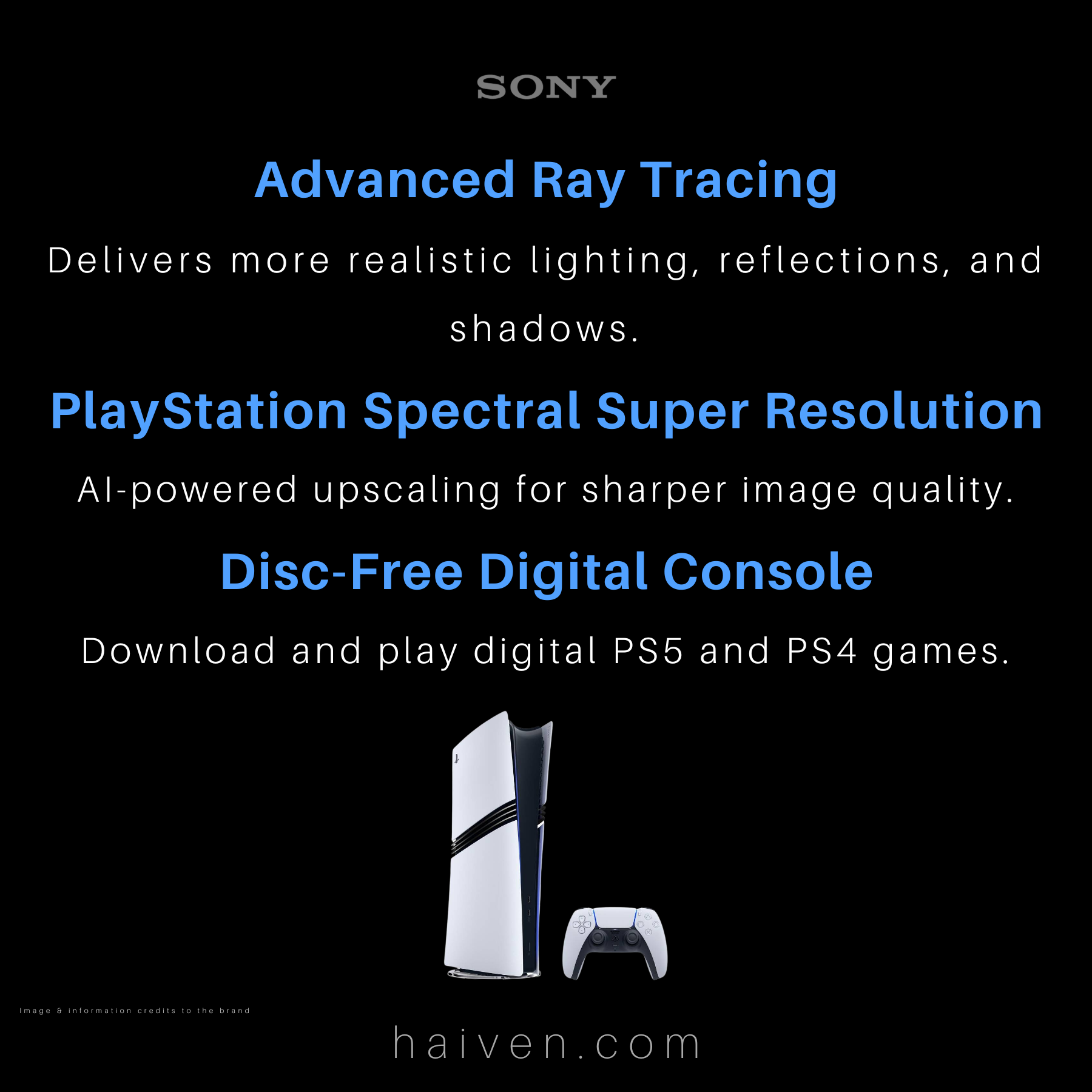 Sony PlayStation 5 Pro Console 2TB TRA