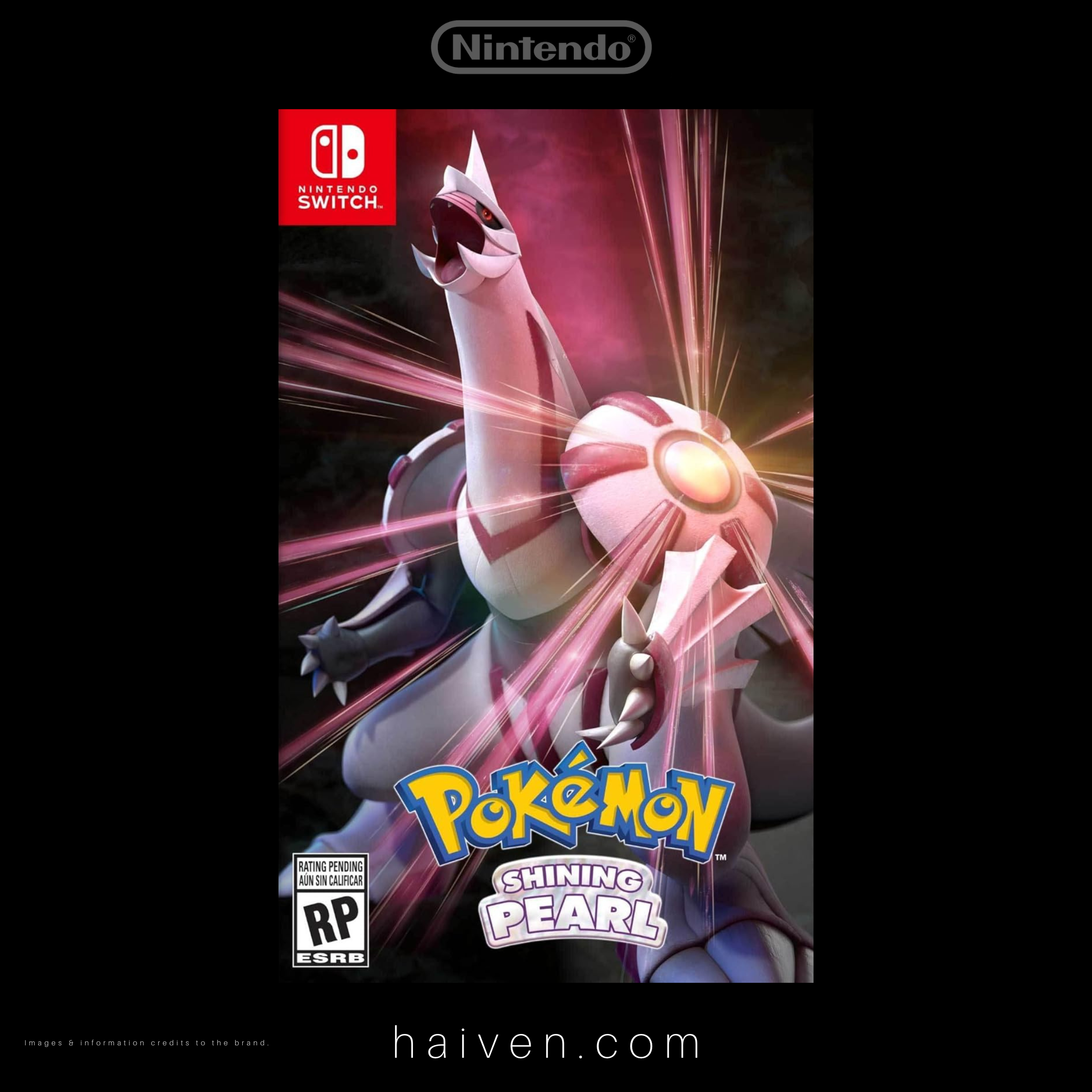 Nintendo Switch Pokémon Shining Pearl Game Card