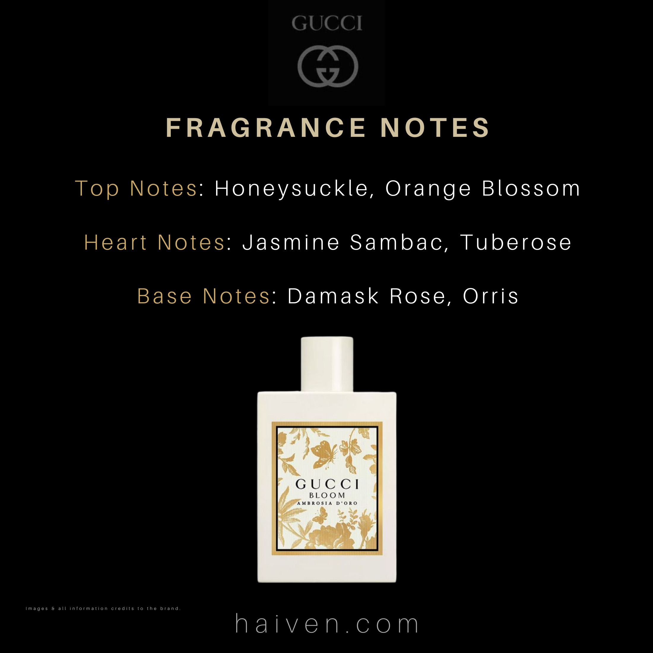 Gucci Bloom Ambrosia D'Oro EDP Unisex 100ML