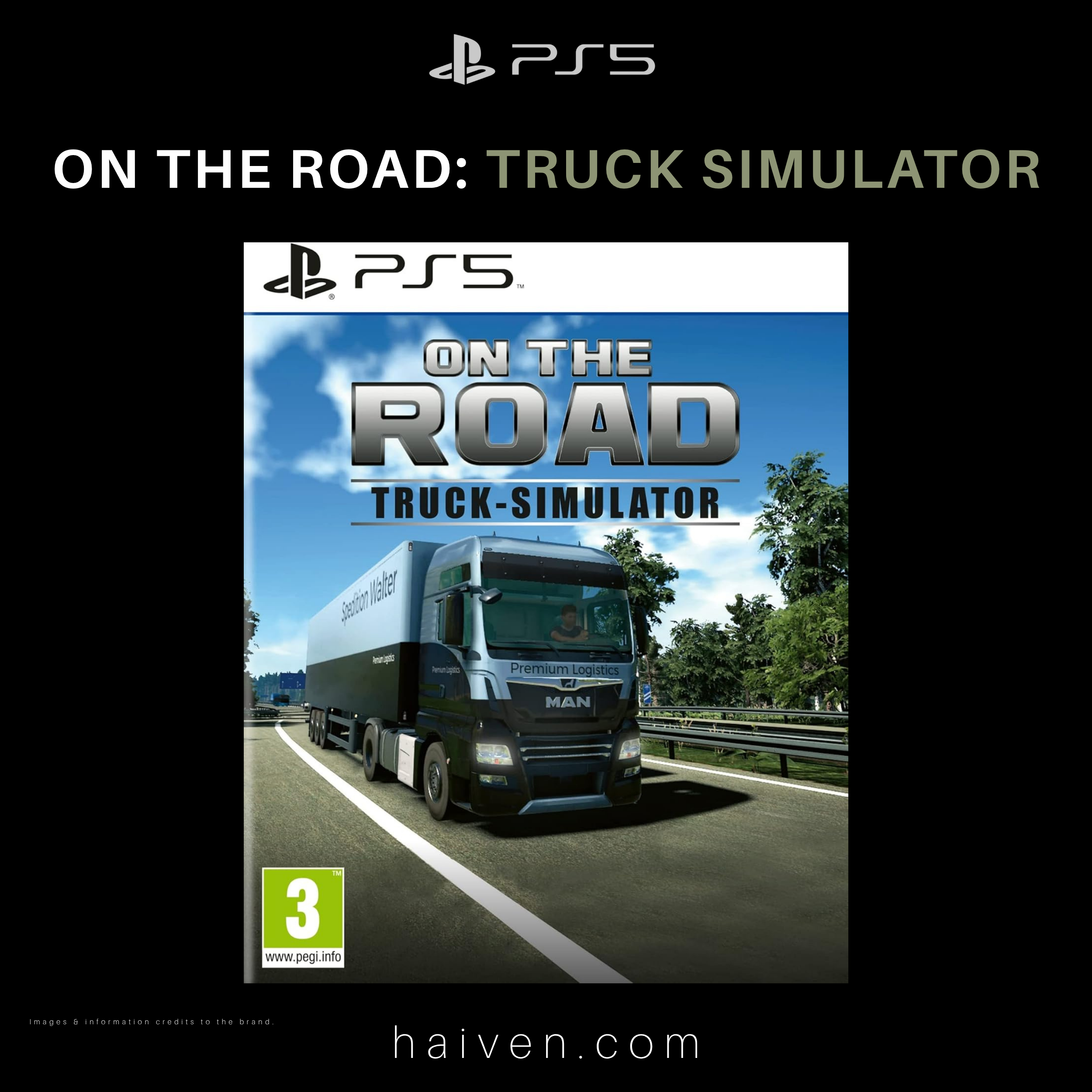 On the Road: Truck Simulator – PS5